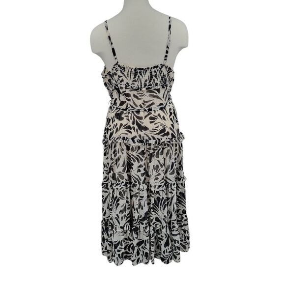 Alexis for Target Botanical Sleeveless Tiered Ruffle Dress Women's Plus Size 3X - Picture 5 of 14